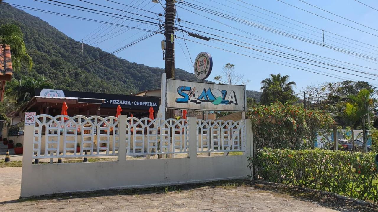Апартаменты Chale Rustico E Charmoso Na Praia Para Casal! Убатуба Экстерьер фото